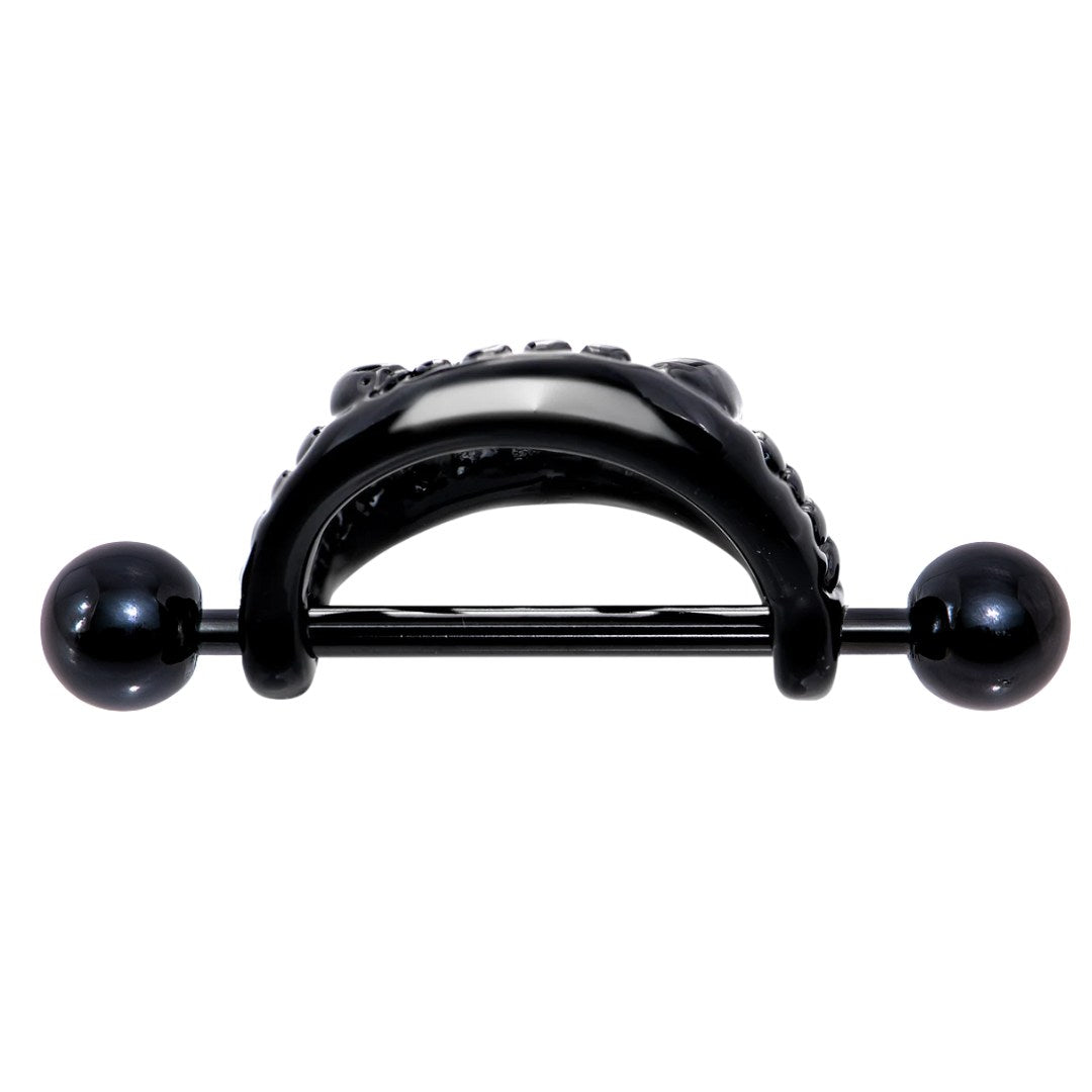 VAMPIRE’S KISS NIPPLE SHIELD SET – 14 GAUGE 5/8" BLACK