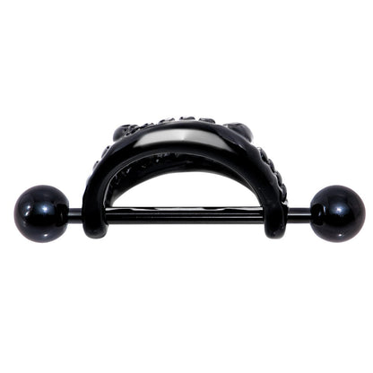 VAMPIRE’S KISS NIPPLE SHIELD SET – 14 GAUGE 5/8" BLACK